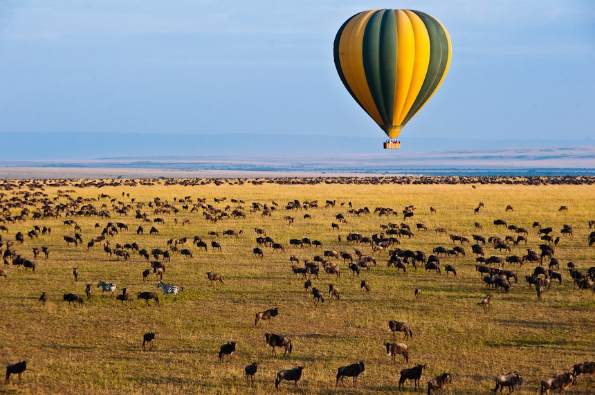 Hot Air Ballooning in Mara