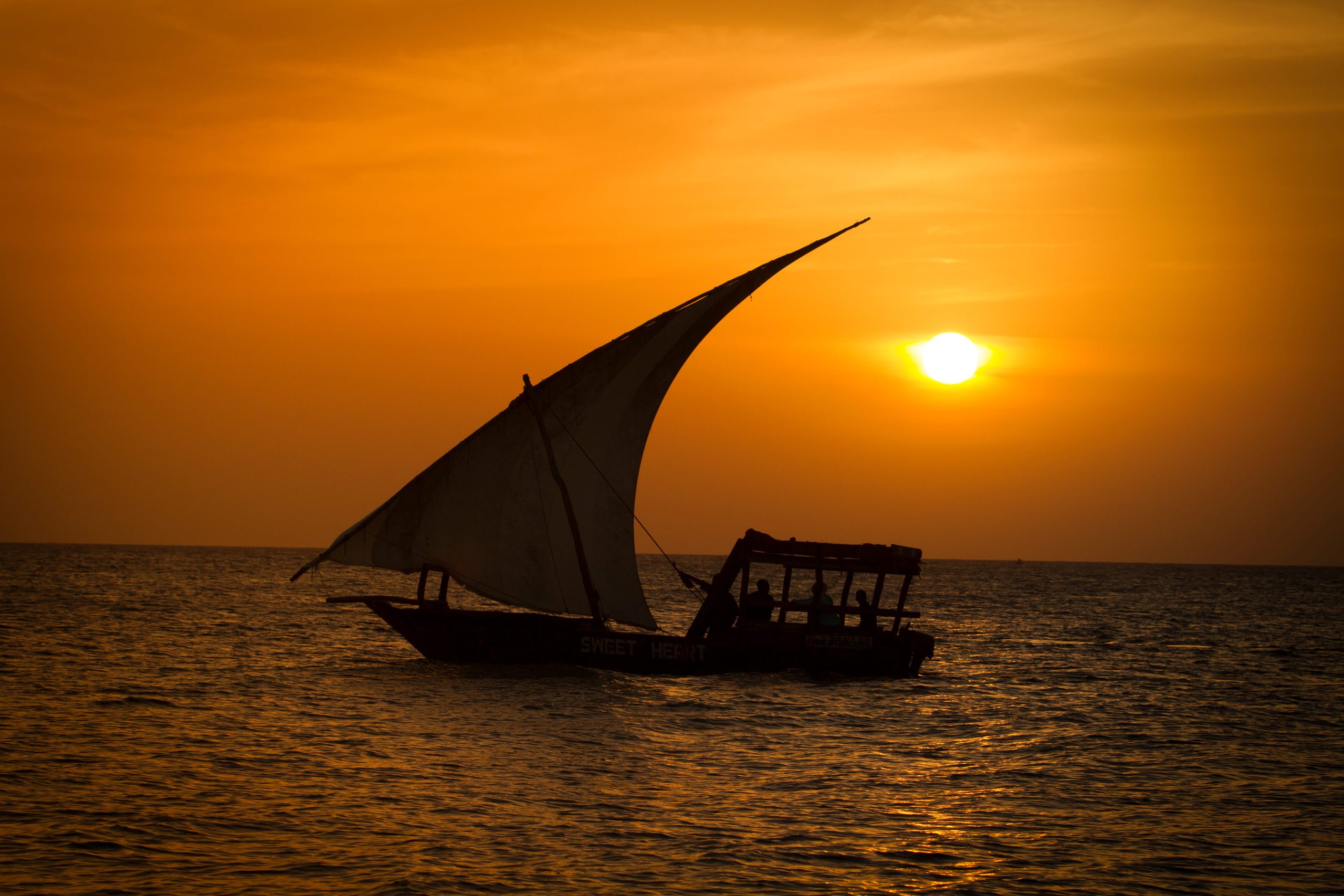 Evening Sunset Dhow